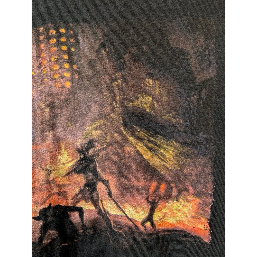 Elder Scrolls Online Flames of Ambition Shirt 2XL Bethesda Loot Wear Exclusive - Picture 12 of 15
